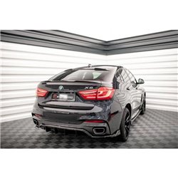 Maxton - Becquet 3D V.1 BMW X6 F16 M-Pack / X6 M F86 Noir Brillant