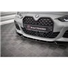 Maxton - Lame Du Pare-Chocs Avant V.2 BMW 4 / i4 Gran Coupe M-Pack / M440i G26 Noir Brillant