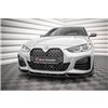 Maxton - Lame Du Pare-Chocs Avant V.2 BMW 4 / i4 Gran Coupe M-Pack / M440i G26 Noir Brillant