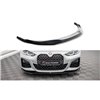Maxton - Lame Du Pare-Chocs Avant V.1 BMW 4 / i4 Gran Coupe M-Pack / M440i G26 Noir Brillant