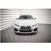 Maxton - Lame Du Pare-Chocs Avant V.1 BMW 4 / i4 Gran Coupe M-Pack / M440i G26 Noir Brillant