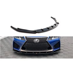 Maxton - Lame Du Pare-Chocs Avant V.1 Lexus GS F Mk4 Facelift Noir Brillant