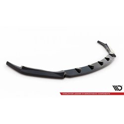 Maxton - Lame Du Pare-Chocs Avant V.1 Lexus GS F Mk4 Facelift Noir Brillant
