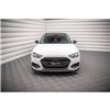 Maxton - Lame Du Pare-Chocs Avant V.1 Audi A4 B9 Facelift Noir Brillant