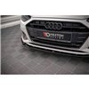 Maxton - Lame Du Pare-Chocs Avant V.1 Audi A4 B9 Facelift Noir Brillant