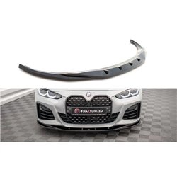 Maxton - Lame Du Pare-Chocs Avant V.3 BMW 4 / i4 Gran Coupe M-Pack / M440i G26 Noir Brillant
