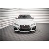 Maxton - Lame Du Pare-Chocs Avant V.3 BMW 4 / i4 Gran Coupe M-Pack / M440i G26 Noir Brillant