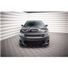 Maxton - Lame Du Pare-Chocs Avant V.2 Dodge Charger SRT Mk7 Facelift Noir Brillant