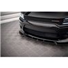 Maxton - Lame Du Pare-Chocs Avant V.2 Dodge Charger SRT Mk7 Facelift Noir Brillant