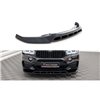 Maxton - Lame Du Pare-Chocs Avant V.2 BMW X6 M-Pack F16 Noir Brillant