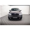 Maxton - Lame Du Pare-Chocs Avant V.2 BMW X6 M-Pack F16 Noir Brillant