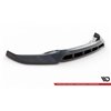 Maxton - Lame Du Pare-Chocs Avant V.2 BMW X6 M-Pack F16 Noir Brillant
