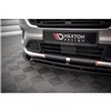 Maxton - Lame Du Pare-Chocs Avant Ford Transit Custom ST-Line Mk1 Facelift Noir Brillant
