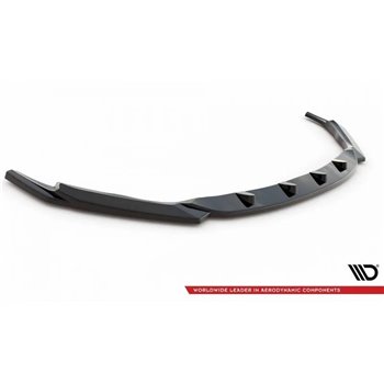 Maxton - Lame Du Pare-Chocs Avant V.2 Lexus GS F Mk4 Facelift Noir Brillant