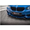 Maxton - Lame Du Pare-Chocs Avant V.2 BMW 2 M-Pack F22 Noir Brillant