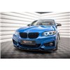 Maxton - Lame Du Pare-Chocs Avant V.2 BMW 2 M-Pack F22 Noir Brillant