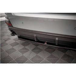 Maxton - Arriere Lame BMW 4 Gran Coupe M-Pack G26 Noir Brillant
