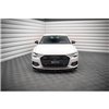 Maxton - Lame Du Pare-Chocs Avant V.2 Audi A6 C8 Noir Brillant