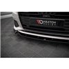 Maxton - Lame Du Pare-Chocs Avant V.2 Audi A6 C8 Noir Brillant