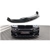 Maxton - Lame Du Pare-Chocs Avant V.3 BMW X6 M-Pack F16 Noir Brillant