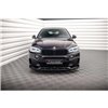 Maxton - Lame Du Pare-Chocs Avant V.3 BMW X6 M-Pack F16 Noir Brillant