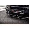 Maxton - Lame Du Pare-Chocs Avant V.3 BMW X6 M-Pack F16 Noir Brillant