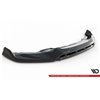 Maxton - Lame Du Pare-Chocs Avant V.3 BMW X6 M-Pack F16 Noir Brillant