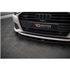 Maxton - Lame Du Pare-Chocs Avant V.1 Audi A6 C8 Noir Brillant