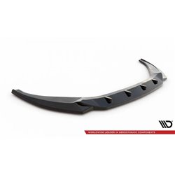 Maxton - Lame Du Pare-Chocs Avant V.1 Audi A6 C8 Noir Brillant