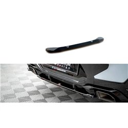 Maxton - Arriere Splitter BMW X4 M-Pack G02 Facelift Noir Brillant