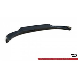 Maxton - Lame Du Pare-Chocs Avant V.1 BMW X4 M-Pack G02 Facelift Noir Brillant