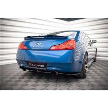 Maxton - Arriere Lame Infiniti G37 Coupe Noir Brillant