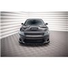 Maxton - Lame Du Pare-Chocs Avant V.1 Dodge Charger SRT Mk7 Facelift Noir Brillant