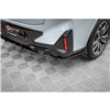 Maxton - Lames De Pare-Chocs Arrière Latérales BMW X4 M-Pack G02 Facelift Noir Brillant