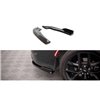 Maxton - Lames De Pare-Chocs Arrière Latérales Dodge Charger SRT Mk7 Facelift Noir Brillant