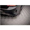 Maxton - Lames De Pare-Chocs Arrière Latérales Dodge Charger SRT Mk7 Facelift Noir Brillant