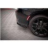 Maxton - Lames De Pare-Chocs Arrière Latérales Dodge Charger SRT Mk7 Facelift Noir Brillant