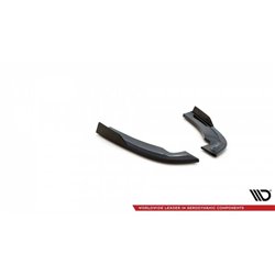 Maxton - Lames De Pare-Chocs Arrière Latérales Dodge Charger SRT Mk7 Facelift Noir Brillant