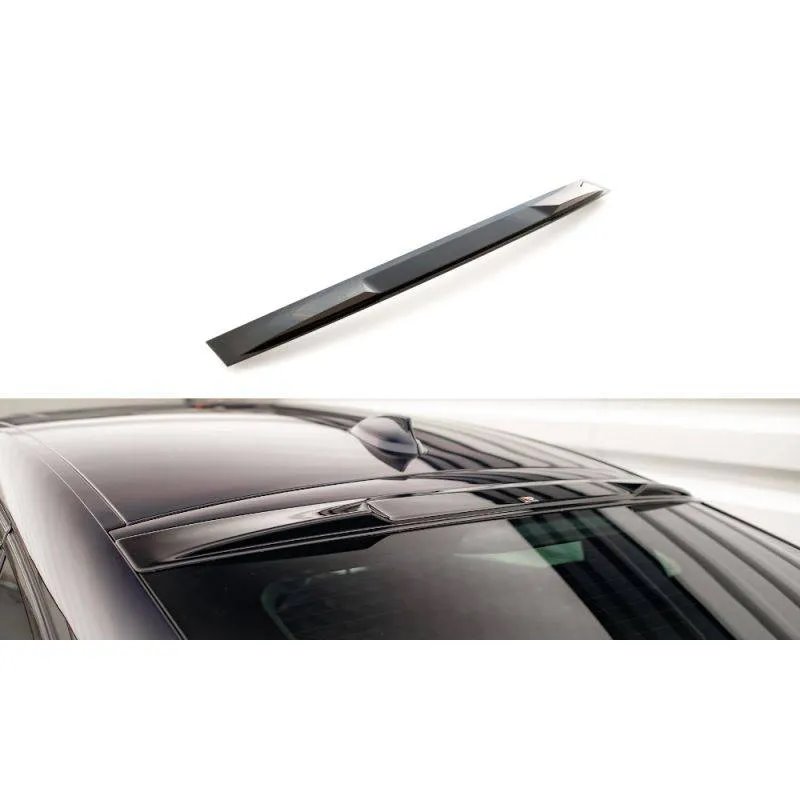 Maxton - Le prolongement de la lunette arrière BMW X6 F16 M-Pack / X6 M F86 Noir Brillant