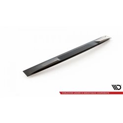 Maxton - Le prolongement de la lunette arrière BMW X6 F16 M-Pack / X6 M F86 Noir Brillant