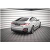 Maxton - Lames De Pare-Chocs Arrière Latérales V.1 BMW 4 Gran Coupe M-Pack G26 Noir Brillant