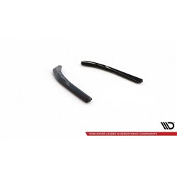 Maxton - Lames De Pare-Chocs Arrière Latérales V.1 BMW 4 Gran Coupe M-Pack G26 Noir Brillant