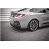 Maxton - Lames De Pare-Chocs Arrière Latérales V.2 BMW 4 Gran Coupe M-Pack G26 Noir Brillant