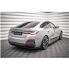 Maxton - Lames De Pare-Chocs Arrière Latérales V.2 BMW 4 Gran Coupe M-Pack G26 Noir Brillant