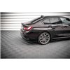 Maxton - Lames De Pare-Chocs Arrière Latérales V.4 BMW M340i G20 / G21 Noir Brillant