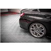 Maxton - Lames De Pare-Chocs Arrière Latérales V.4 BMW M340i G20 / G21 Noir Brillant