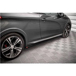 Maxton - Rajouts Des Bas De Caisse Peugeot 208 GTi Mk1 Noir Brillant