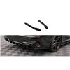 Maxton - Lames De Pare-Chocs Arrière Latérales V.3 BMW M340i / M-Pack G20 / G21 Noir Brillant