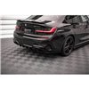 Maxton - Lames De Pare-Chocs Arrière Latérales V.3 BMW M340i / M-Pack G20 / G21 Noir Brillant