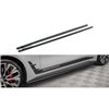 Maxton - Rajouts Des Bas De Caisse V.1 BMW 4 Gran Coupe M-Pack / M440i G26 Noir Brillant